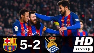 Barcelona vs real sociedad 5-2 all goals & highlights - copa del rey
26/01/2017 [hd]