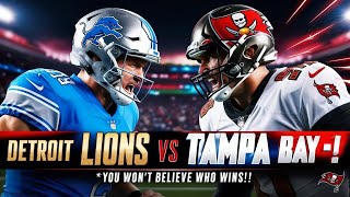 Detroit Lions vs Tampa Bay Buccaneers | Full NFL Game Breakdown & Final Score 2025