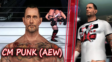 WWE HCTP Mod Patch PS2 - Cm Punk AEW Return 2021 Mod PS2