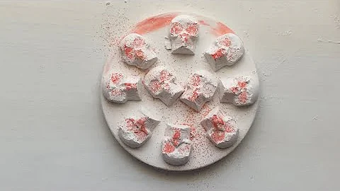 Halloween Skull Platter Crush ASMR | DiggingitASMR