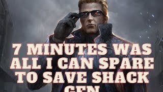 Wesker had 7 minutes to spare for shack gen | Dead by Daylight
