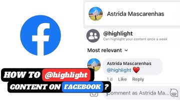 How to @highlight content on Facebook | How to tag highlight in facebook | Highlight Facebook post