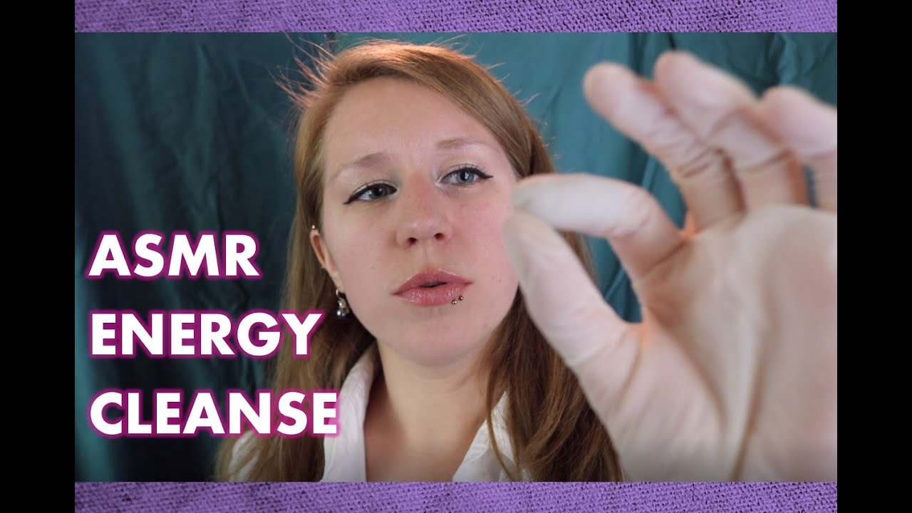 ASMR - Energy Cleanse w/crinkle shirt