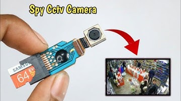 How To Make Spy Cctv Bluetooth Camera - With Old Camera