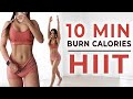 10 Min HIIT to burn lots of calories | No Equipment Fat Burning Workout