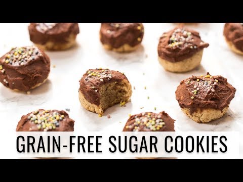 GRAIN-FREE & VEGAN SUGAR COOKIES | + 100K giveaway!