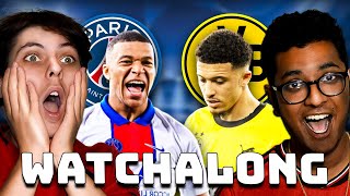 PSG VS DORTMUND WATCHALONG 23/24 CHAMPIONS LEAGUE!