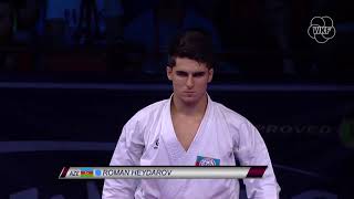 (Karate European Championship 2018) Mehman Rzaev vs Roman Heydarov