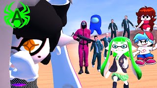 Alex Spider: Squid Game, but different characters are in it!