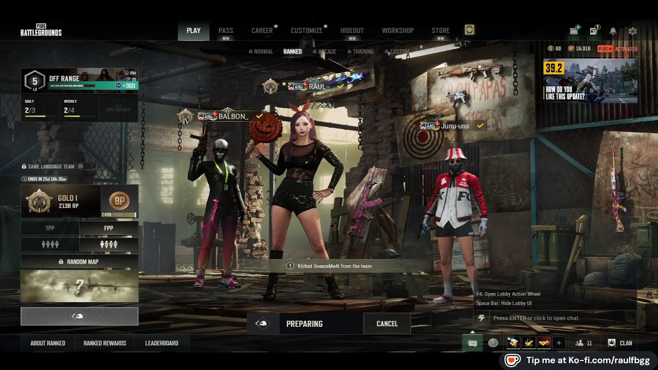 🔴LIVE RAUL PUBG [HOT DROP] SEA | FPP Ranked 