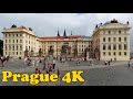 Prague Czech Republic. Walking tour [4K].