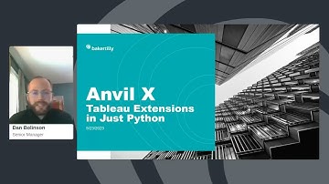 Webinar: Extend your Tableau Dashboards with Anvil X