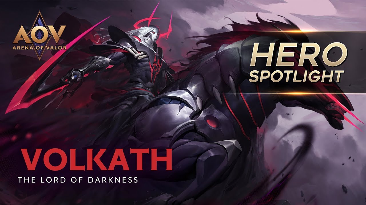 The Lord Of Darkness Volkath Hero Spotlight Garena Aov Arena