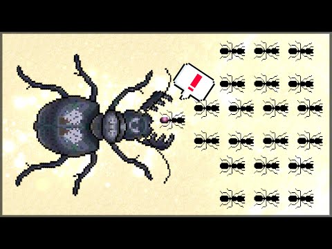 Видео: НОВЫЙ ЖУК МАНТИКОРА ! НОВОЕ ОСОБОЕ СУЩЕСТВО ЖУК СКАКУН МАНТИКОРА / Pocket Ants: Симулятор Колонии