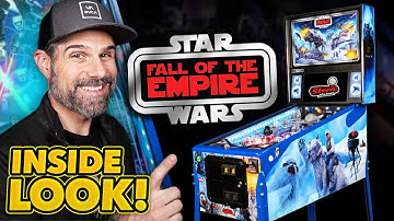 FIRST LOOK: Stern’s New Star Wars Pinball - Fall of the Empire!