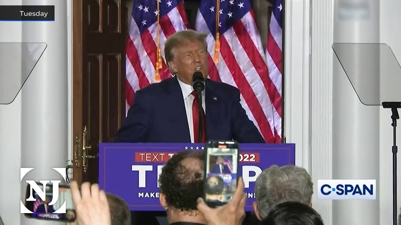 Trump lashes out in NJ speech, insists he did nothing wrong