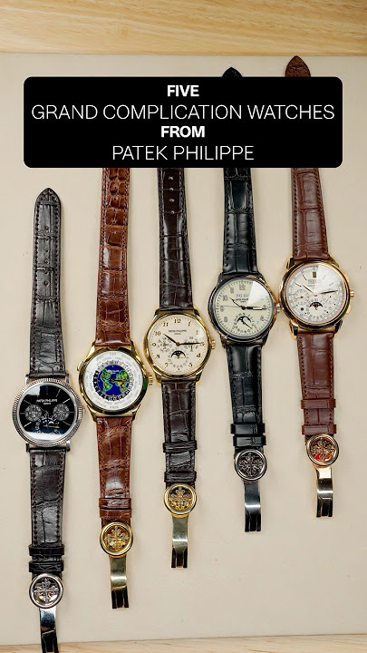 Five Grand Complication Watches From Patek Philippe l SwissWatchExpo