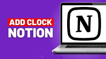 How To Add Clock Widget On Notion | Notion Tutorial