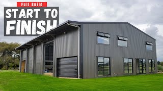 DIY Shed House การแปลงโฉมบ้าน: ฉันสร้าง Barndominium ข...