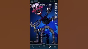 FNaF AR Nightmare Mangle Workshop Animations #shorts #fnaf9 #animation