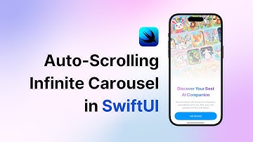 Auto-Scrolling Infinite Carousel in SwiftUI - Full Tutorial | iOS 18