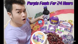 I Only Ate Purple Foods For 24 Hours