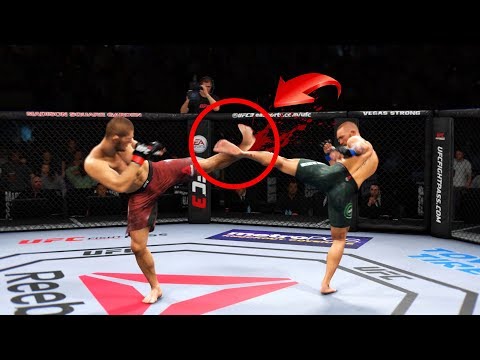 Видео: ТОП 7 Подстроенных НОКАУТОВ / СЛОМАЛИ НОГИ во ВРЕМЯ ХАЙ КИКОВ в UFC 3