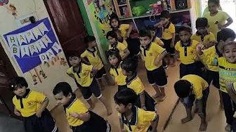 Ganesh chaturthi dance by pre-nursery & nursery students 