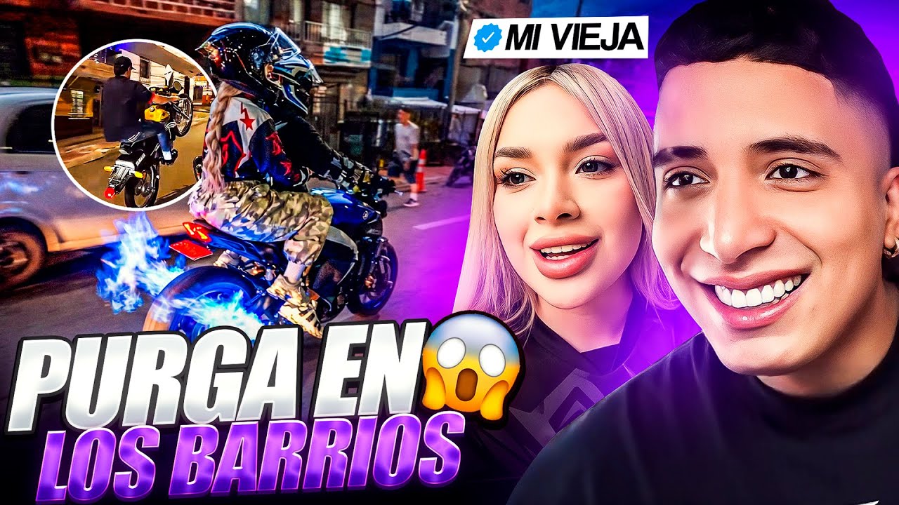 ROCE EN LOS BARRIOS DE MEDELLIN CON MARIA JULISSA ❤️ EN LA MT-09 🔥😱 | MRSTIVENTC