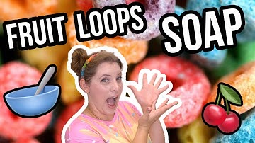 I Made a Soap Inspired by Fruit Loops | Royalty Soaps