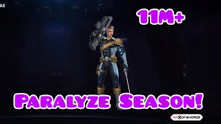 MFF ABX KID CABLE 11M+ NO RESTRICTION DAY.PARALYZE SEASON.MARVEL FUTURE FIGHT.