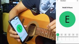 Easy to Use Guitar Tuning App!