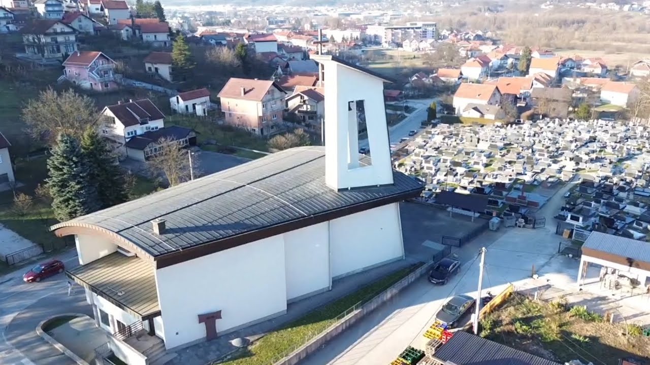 Put križa.  Crkva Svetog Mateja u Kruščici 