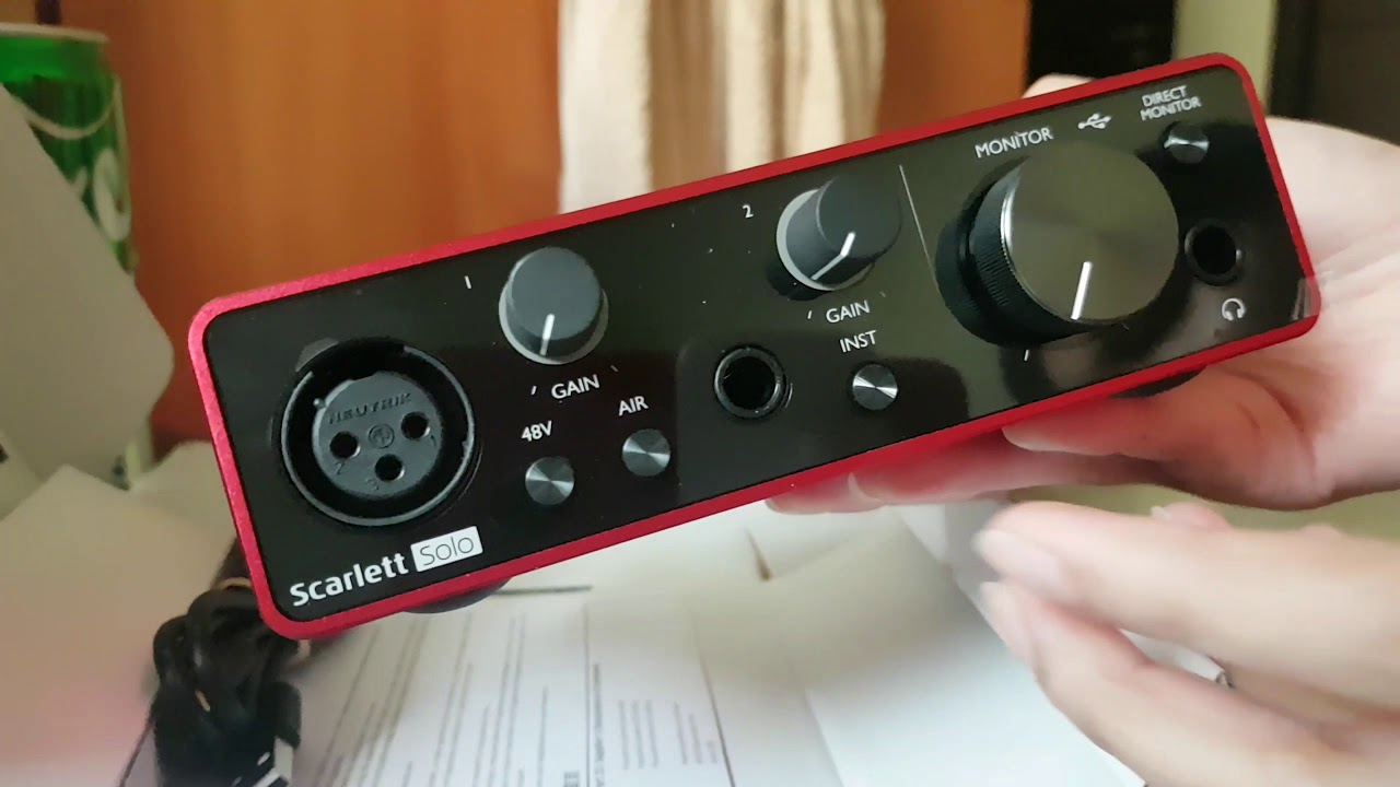 How to Setup an Audio Interface Focusrite Scarlet YouTube