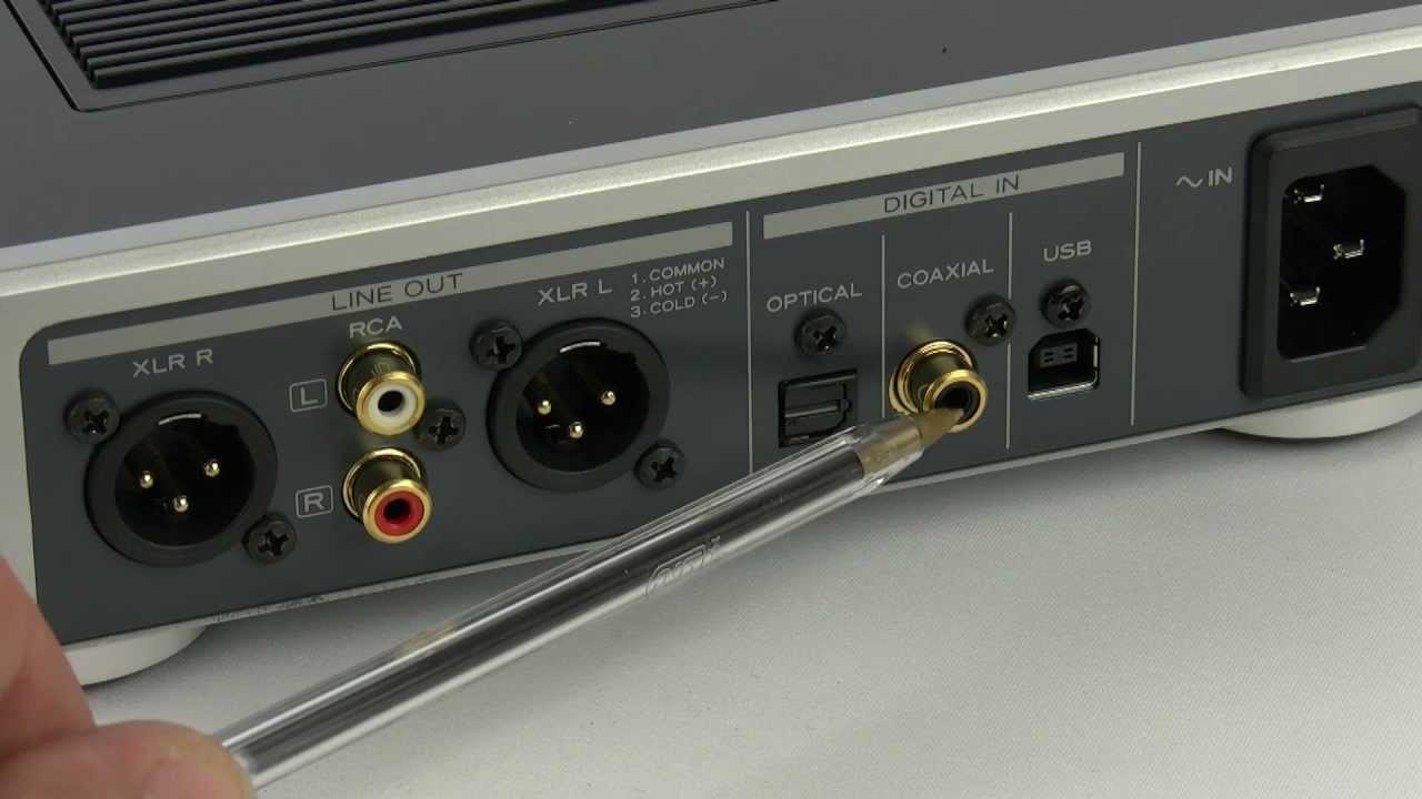 TEAC UD-H01 DAC with USB for PC/Mac (XLR, optical/coaxial)