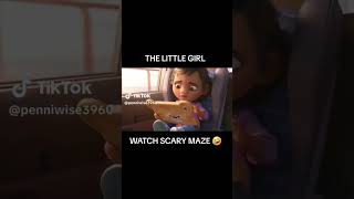 scary exorcist the little girl watch scary maze