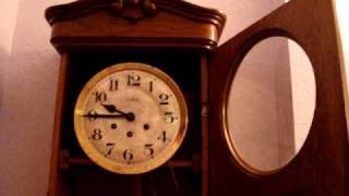 Gustav Becker Westminster Chime Wall Clock