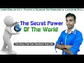 The Secret Power Of The World // Learn English With Story // Motivational Story // Moral Story