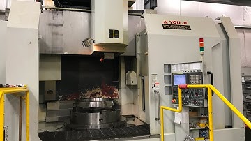 You Ji VTL-1200ATC+C Vertical Turning Center (2011)