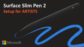 Slim Pen Artist Setup Guide: Microsoft Surface Pro 8 and Surface Laptop Studio