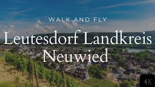 Leutesdorf Landkreis Neuwied Drone Footage 4K Walkfly