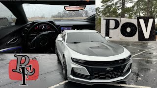 2019 CAMARO 2SS POV DRIVE IN RAIN | NO TALKING