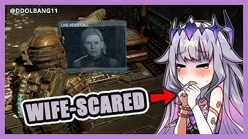 Biboo Gets Jump Scared By Her Game Wife
