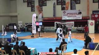 3041 48Kg Ali Can Ozcan Vs Nurullah Celik 2016 Turkish Junior Tkd Championships