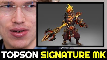 TOPSON Signature Monkey King with New Diretide 2022 Collector Cache Set 7.32c Dota 2