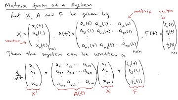 Eigenvector Method to Solve a System of ODEs | Differential Equation | Lecture 32
