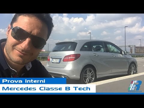 Prova interni Mercedes Classe B Tech - test drive