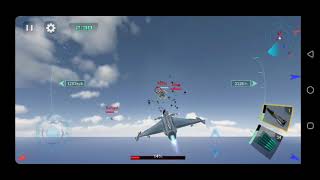 sky fighter 3d challenge mode(when I am first tried challenge mode) screenshot 5