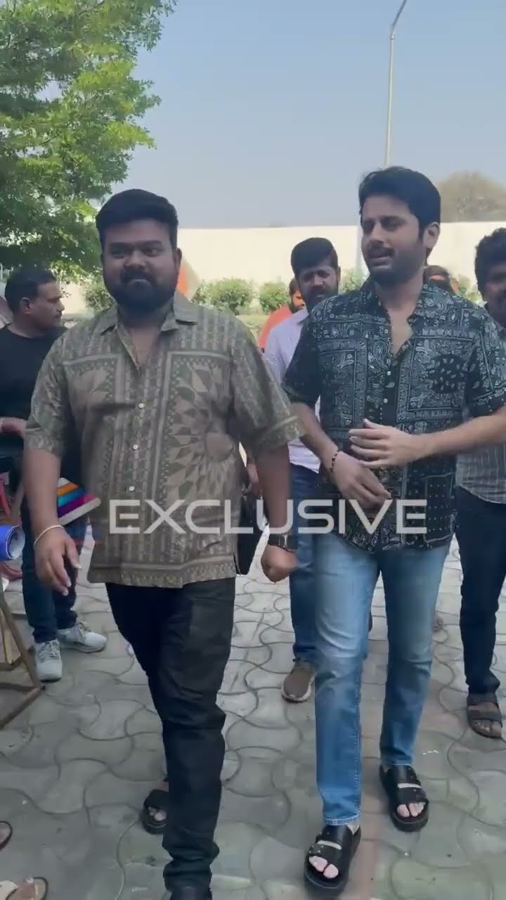 #Robinhood మూవీ ప్రొమోషన్స్ లో అదరగొడుతున్న నితిన్, వెంకీ కుడుముల | #Nithiin | #VenkyKudumula | TFN