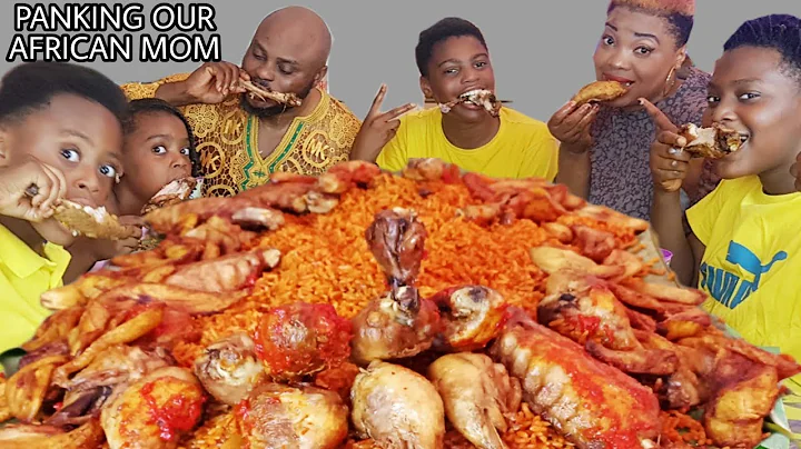 OMG | GANGING UP TOGHETHER TO PRANK OUR AFRICAN MOM *BAD IDEA*  PARTY JOLLOF RICE WITH TURKEY WINGS